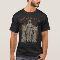 TodesCreepy Schädel, der T - Shirt Sankt Muerte