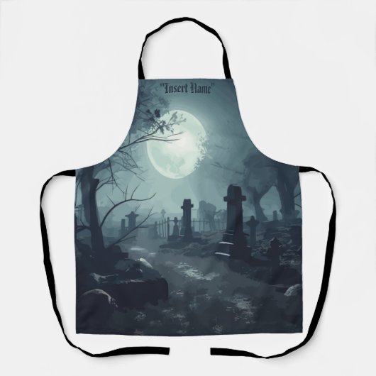 Todesdomäne: Ein unheimlicher Friedhof Schürze (Vorderseite)