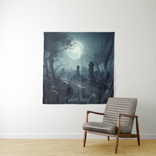 Todesdomäne: Ein unheimlicher Friedhof Wandteppich (Beispiel)