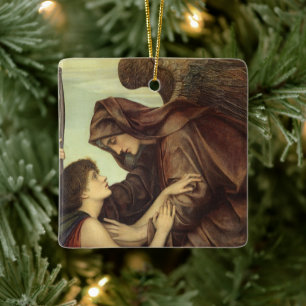 Todesengel von Evelyn De Morgan Keramikornament