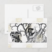 Todesessens-Postkarte Postkarte (Vorne/Hinten)