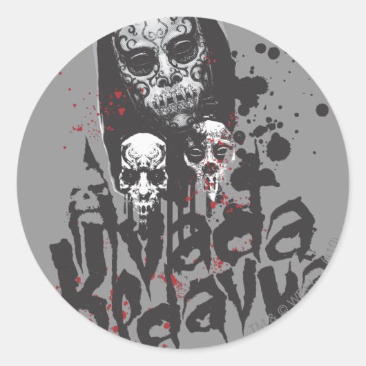 Todesesser Avada Kedavra Harry Potter-Bann-| Runder Aufkleber (Vorderseite)