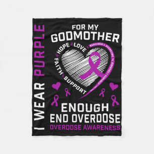Todesfälle Durch Überdosen Beenden Awareness-Shirt Fleecedecke