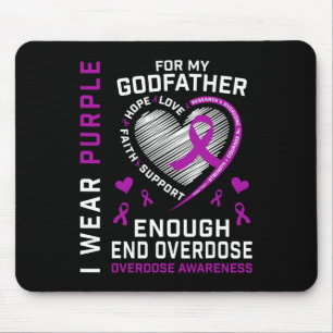 Todesfälle Durch Überdosen Beenden Awareness-Shirt Mousepad