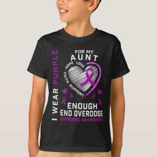 Todesfälle Durch Überdosen Beenden Awareness-Shirt T-Shirt