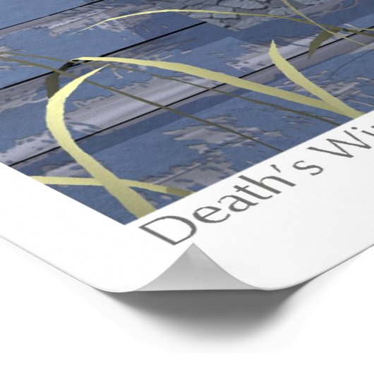 Todesfenster Poster (Ecke)