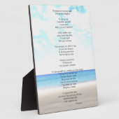 Todesgedicht Fotoplatte (Seite)