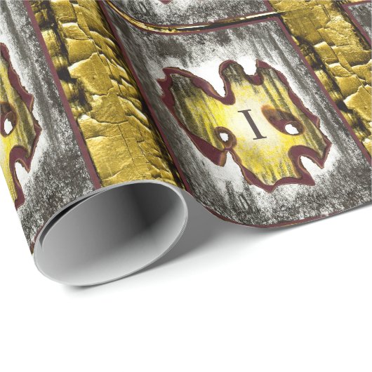 Todesgel Geschenkpapier (Rolleneckpunkt)