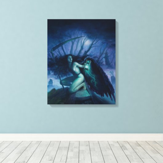 Todesgel Leinwanddruck (Insitu (Holzboden))