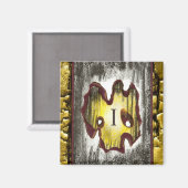 Todesgel Magnet (Vorderseite/Rückseite)