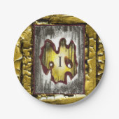 Todesgel Pappteller (Vorderseite)