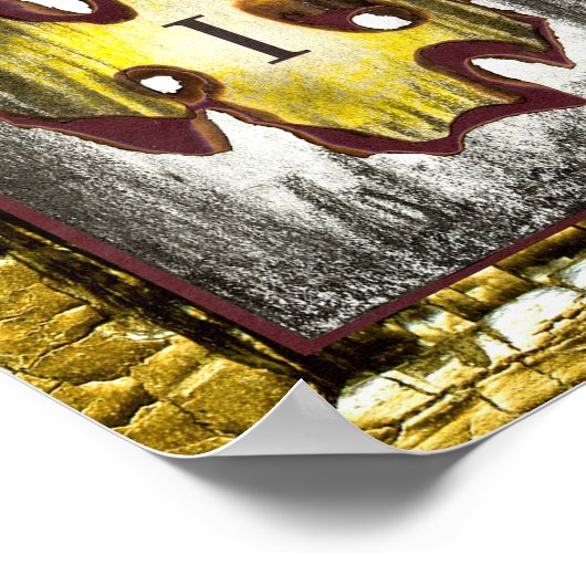 Todesgel Poster (Ecke)