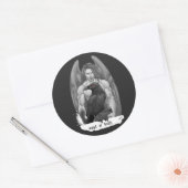 Todesgel Runder Aufkleber (Umschlag)