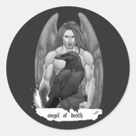 Todesgel Runder Aufkleber