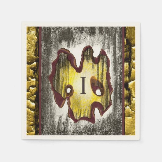 Todesgel Serviette (Vorderseite)