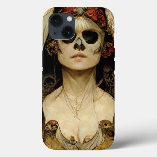 Todesgotische Horror Case-Mate iPhone Hülle (Rückseite)