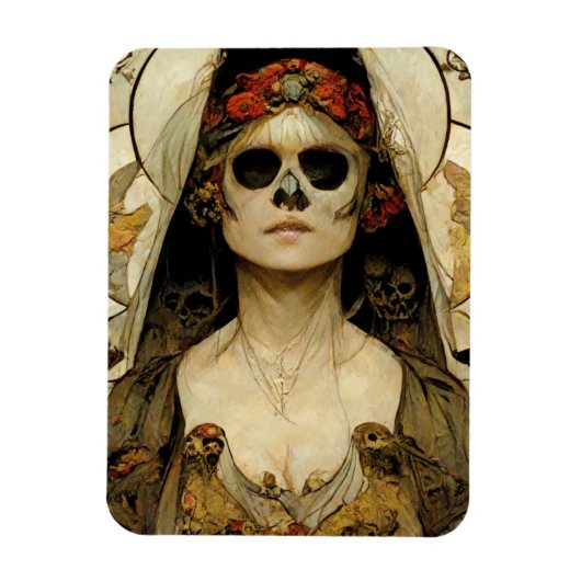 Todesgotische Horror Magnet (Vertikal)