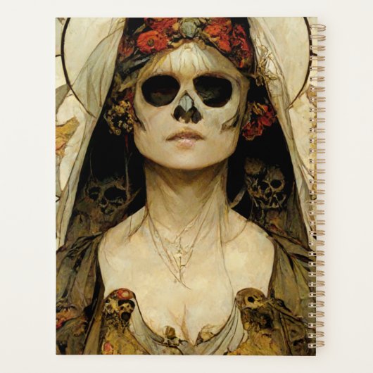 Todesgotische Horror Planer (Rückseite)