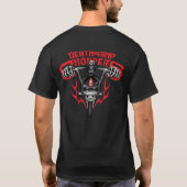 Todesgriff-Chopper (Schwarzes) T-Shirt (Rückseite)