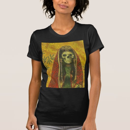 Todeshexe zerstörter T - Shirt (Vorderseite)