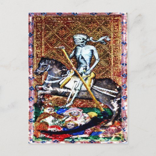 Todeskarte Postkarte (Vorderseite)