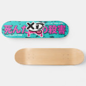 Todeskillin! Girl Face Skateboard (Horizontal)