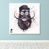 Todeskopf G-Skulls Renegade Series 11 of 12 Leinwanddruck (Insitu (Holzboden))