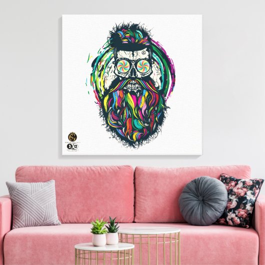 Todeskopf G-Skulls Renegade Series 3 of 12 Leinwanddruck (Insitu (Wohnzimmer))