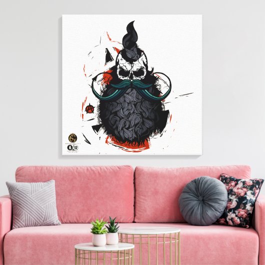 Todeskopf G-Skulls Renegade Series 6 of 12 Leinwanddruck (Insitu (Wohnzimmer))