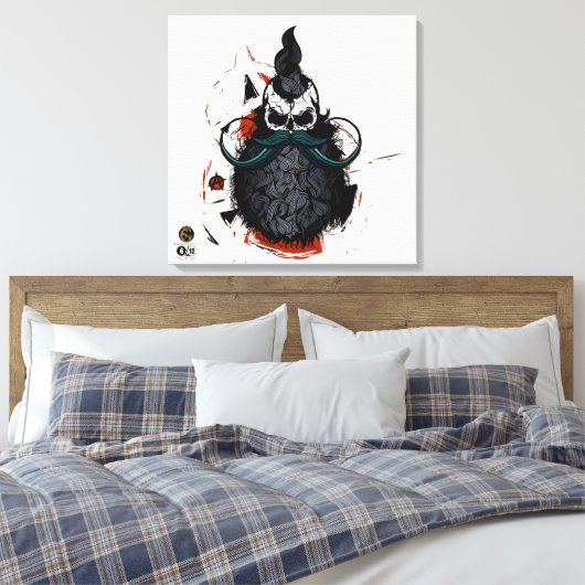 Todeskopf G-Skulls Renegade Series 6 of 12 Leinwanddruck (Insitu (Schlafzimmer))