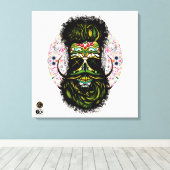 Todeskopf G-Skulls Renegade Series 7 of 12 Leinwanddruck (Insitu (Holzboden))