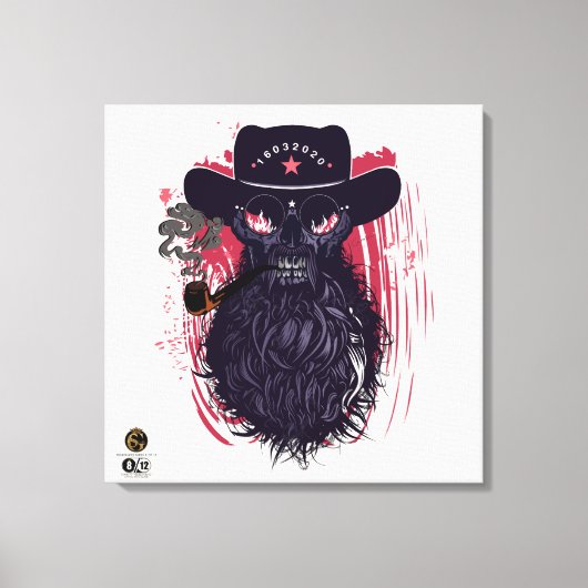 Todeskopf G-Skulls Renegade Series 8 of 12 Leinwanddruck (Vorderseite)