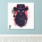 Todeskopf G-Skulls Renegade Series 8 of 12 Leinwanddruck (Insitu (Holzboden))