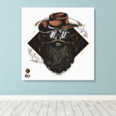 Todeskopf G-Skulls Renegade Series 9 of 12 Leinwanddruck (Insitu (Holzboden))