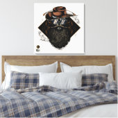 Todeskopf G-Skulls Renegade Series 9 of 12 Leinwanddruck (Insitu (Schlafzimmer))