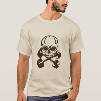 Todeskopf Haltere Muskulatur 8 Bodybuilding Cr T-Shirt