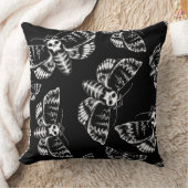 Todeskopf Hawkmoth Gothic Kissen (Decke)