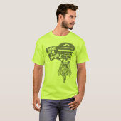 Todeskopf Hipster Remember men Beard b T-Shirt (Vorne ganz)