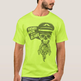 Todeskopf Hipster Remember men Beard b T-Shirt
