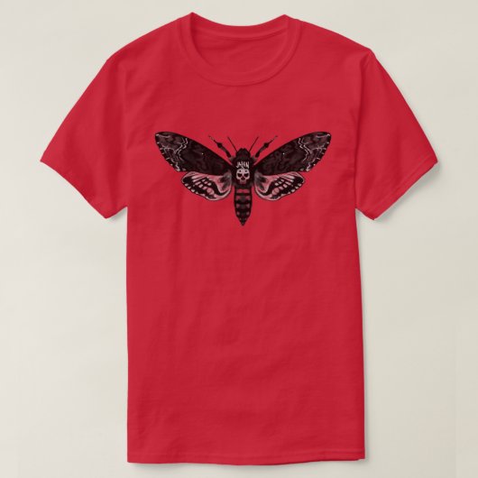 Todeskopf Moth Hawk Moth T-Shirt (Design vorne)