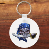 Todeskopf Schlüsselanhänger (Vorderseite)