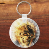 Todeskopf Schlüsselanhänger (Vorderseite)