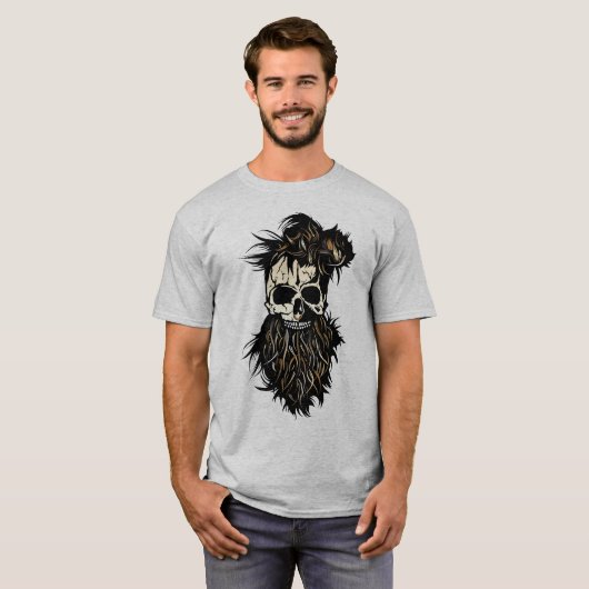 Todeskopf Skull Hipster T-Shirt (Vorne ganz)