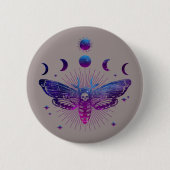 Todeskopfmoth Occult Button (Vorderseite)
