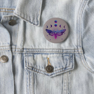 Todeskopfmoth Occult Button
