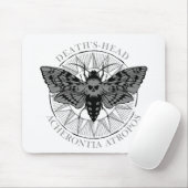 Todeskopfmotte Mousepad (Mit Mouse)