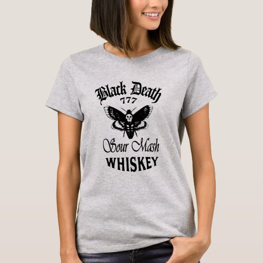 Todeskopfpest Whiskey T-Shirt (Vorderseite)
