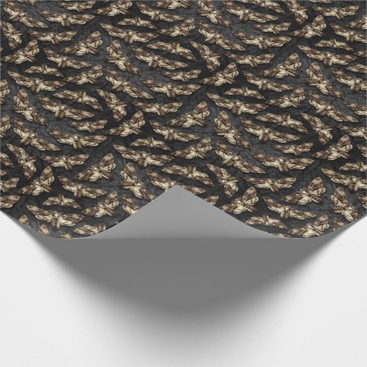 Todeskopfseelötter Geschenkpapier (Ecke)