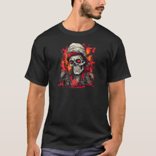 Todeskull-Abbildung Gothic Shadowy Welten Aut T-Shirt