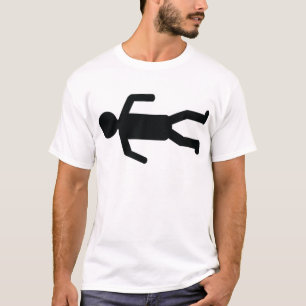 Todesmann auf Bodenikone T-Shirt